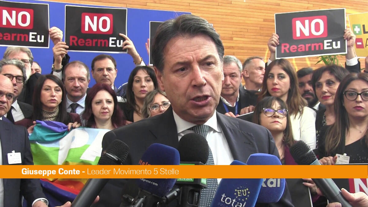 Difesa, Conte "Non vogliamo l'Europa delle armi" - 