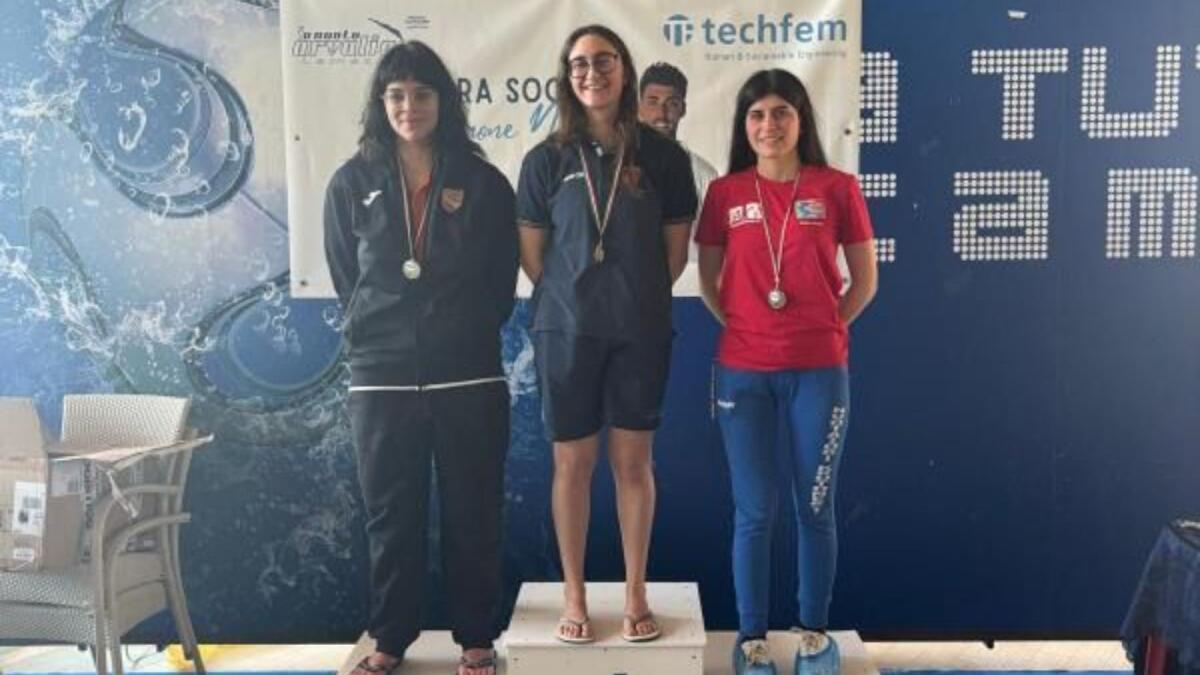 Nuoto - Ilenia Ciampà della NuotatoriKrotonesi conquista il podio nella categoria Seniores - 