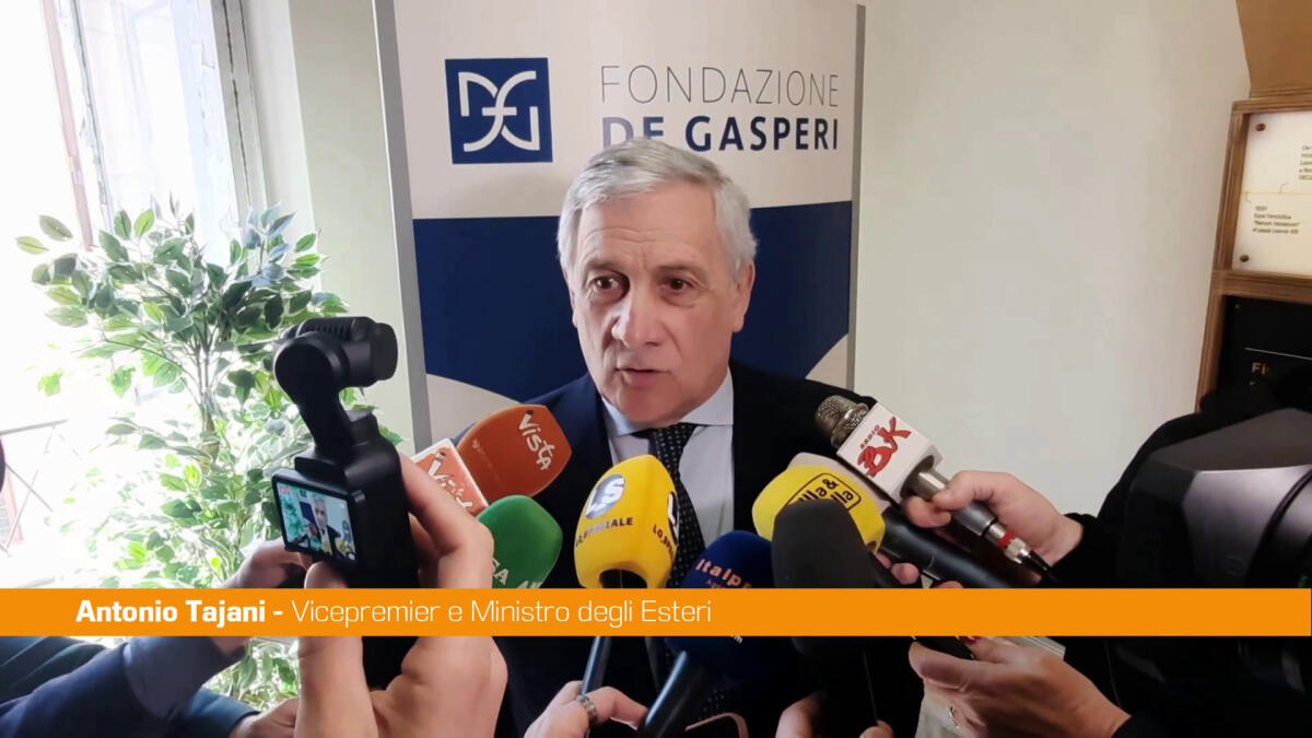 Tajani "Stati Uniti d'Europa obiettivo comune da realizzare" - 
