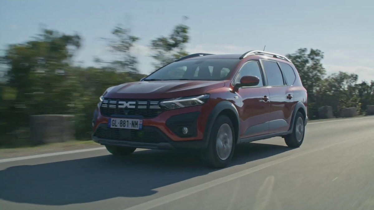 Dacia Jogger, sette posti per l'uso quotidiano -