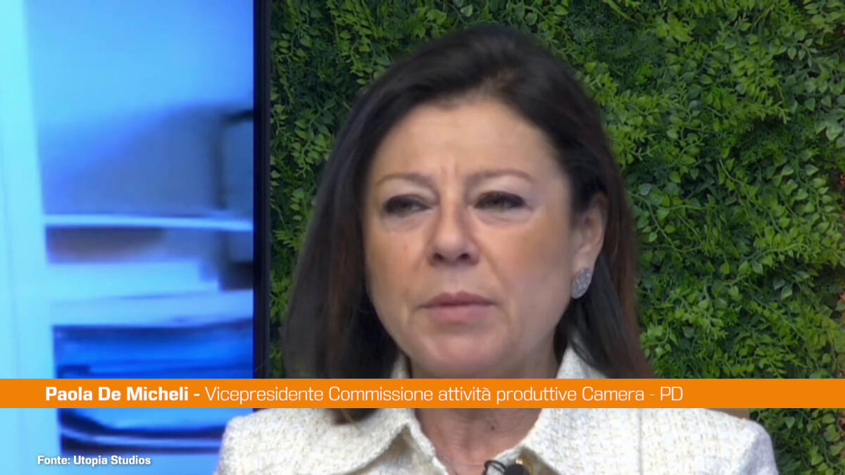 Clean Industrial Deal, De Micheli "Approccio operativo più concreto" - 
