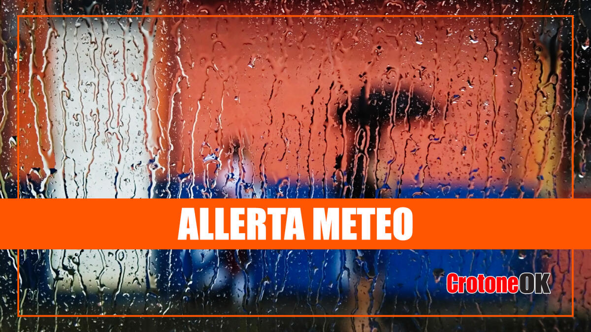 Crotone - Arrivano temporali e vento, la Protezione civile lancia l'allerta - 