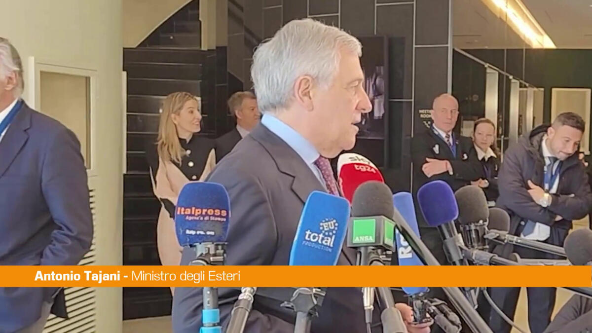 Ue, Tajani "Al lavoro per una vera difesa europea" -
