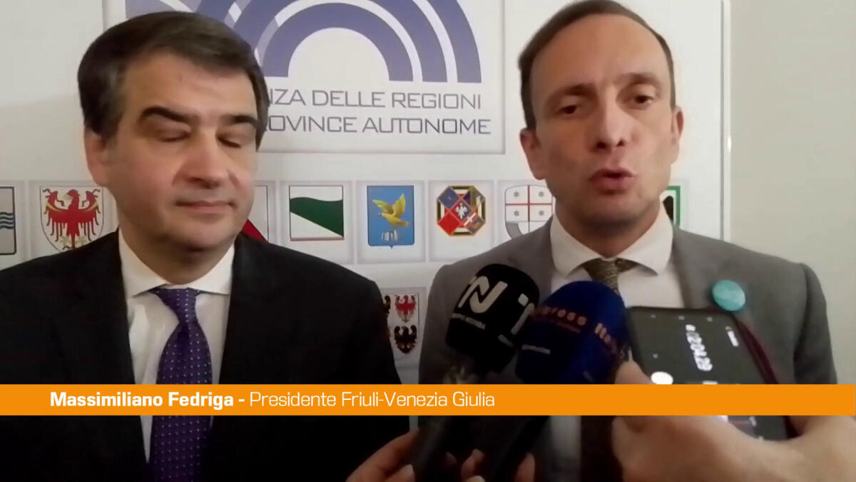 Fedriga "Regioni invierannno proposta sulle politiche di coesione" - 