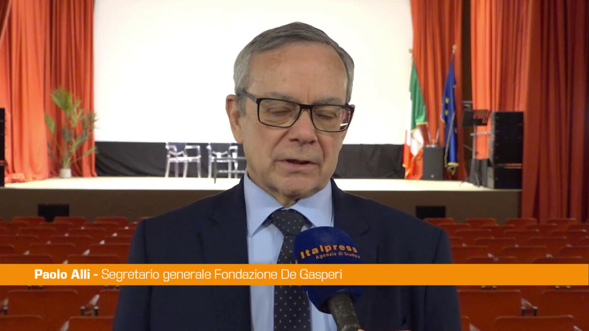 De Gasperi, Alli "Se fosse in vita vedrebbe un'Europa in cammino" - 
