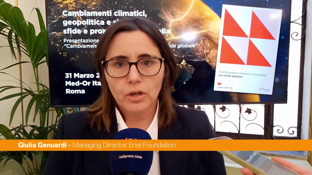 Clima, Genuardi (Enel) "Cambiamento sfida da affrontare insieme" -