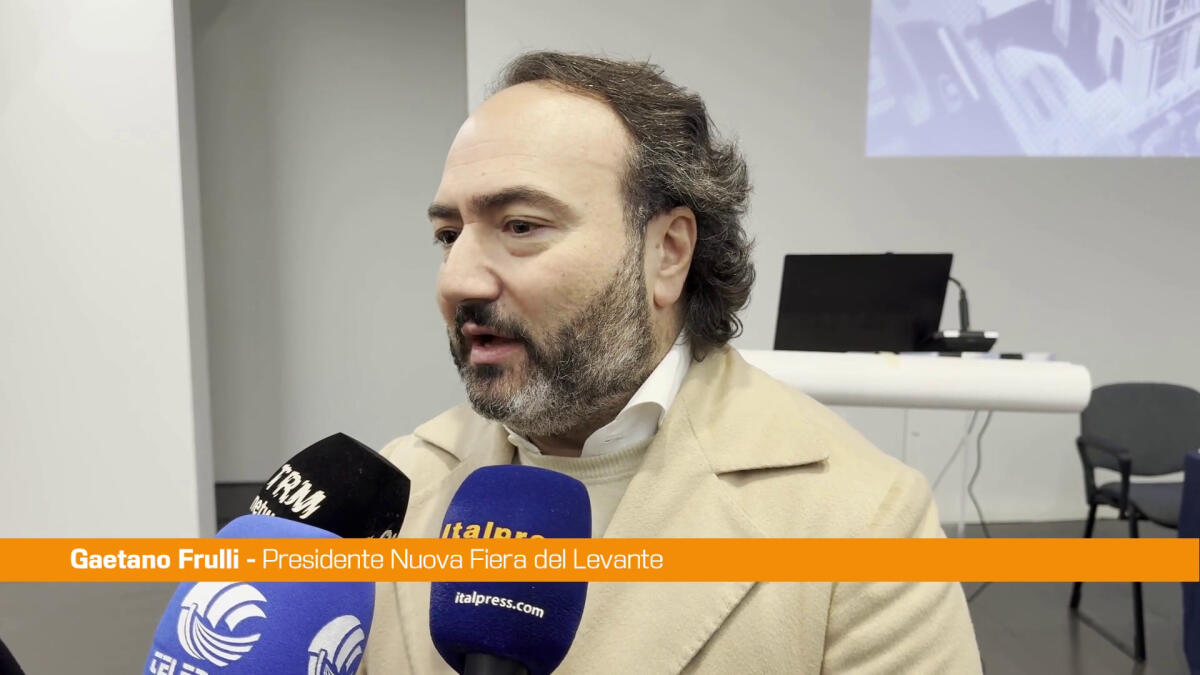 Levante For, Frulli "Sviluppiamo attività delle fiere specializzate" - 