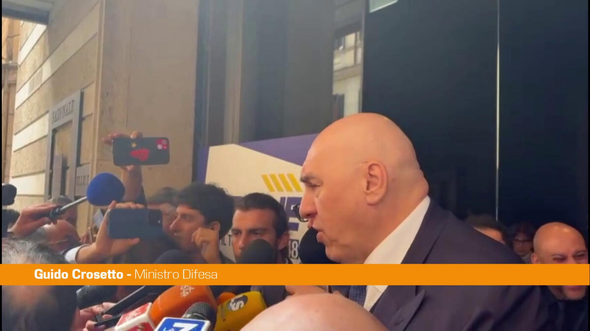 Crosetto "Linea chiara del Governo sulla difesa, Salvini consapevole" -