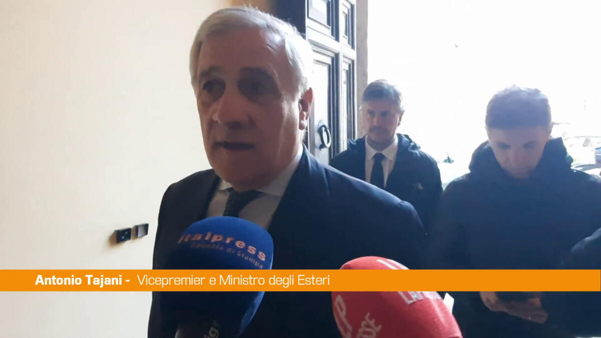 Ucraina, Tajani "Auspico un tavolo con Usa, Russia e Ue" - 