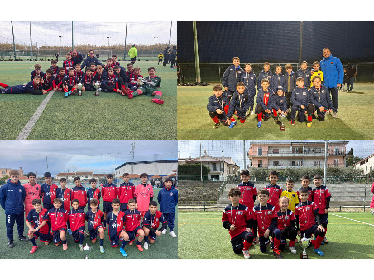 Trofeo Città di Crotone - Gli squaletti alzano le coppe, Drago: «Un bellissimo percorso con tutte le squadre» - 