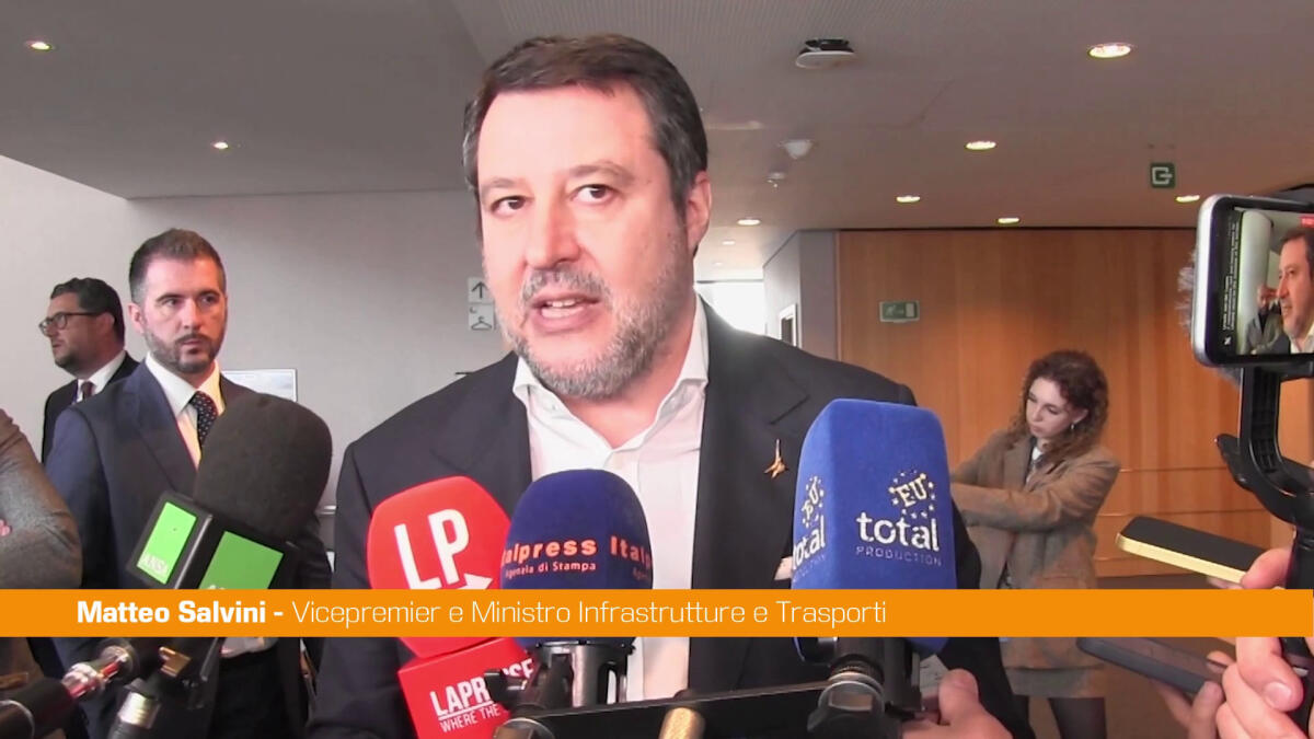Salvini "Mentre Usa e Russia parlano di pace, l'UE pensa alla guerra" - 