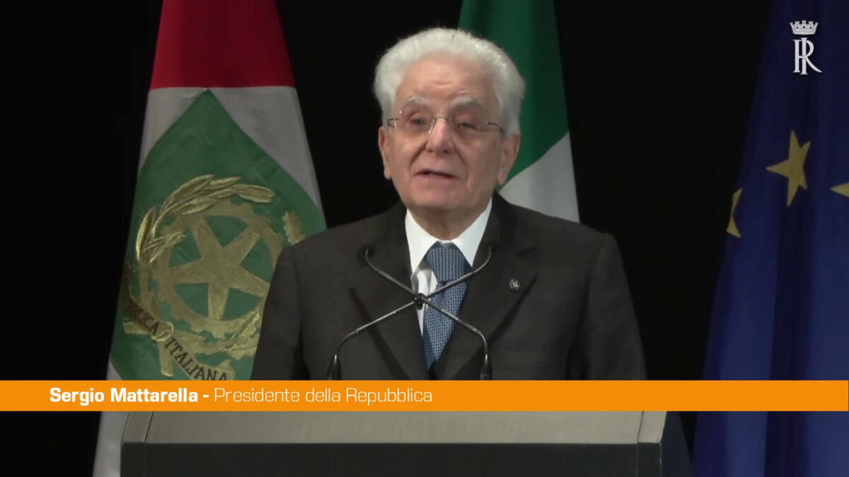 Mattarella a Gorizia, "Il confine è diventato un luogo di incontro" -