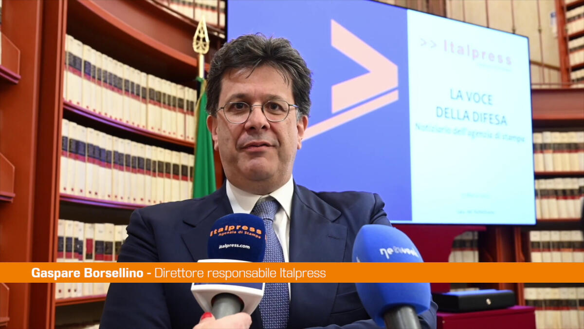 Borsellino "Notiziario Italpress sulla Difesa per informare cittadini" - 