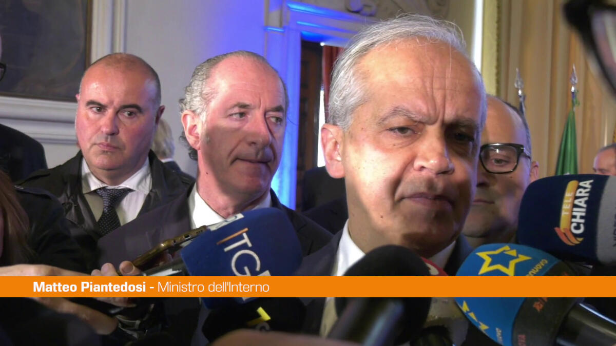 Piantedosi "Accordo col Veneto per aumentare telecamere sulle strade" -