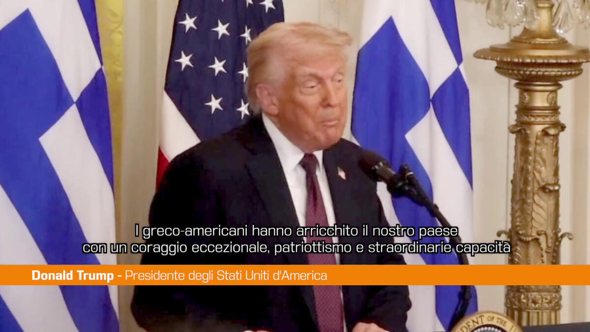 Trump  "Siamo nella nuova età dell'oro dell'America" - 
