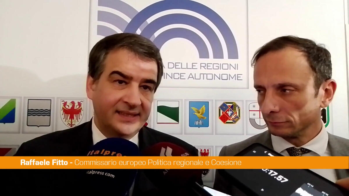 Fitto "Fondi coesione per la difesa una scelta volontaria degli Stati" - 