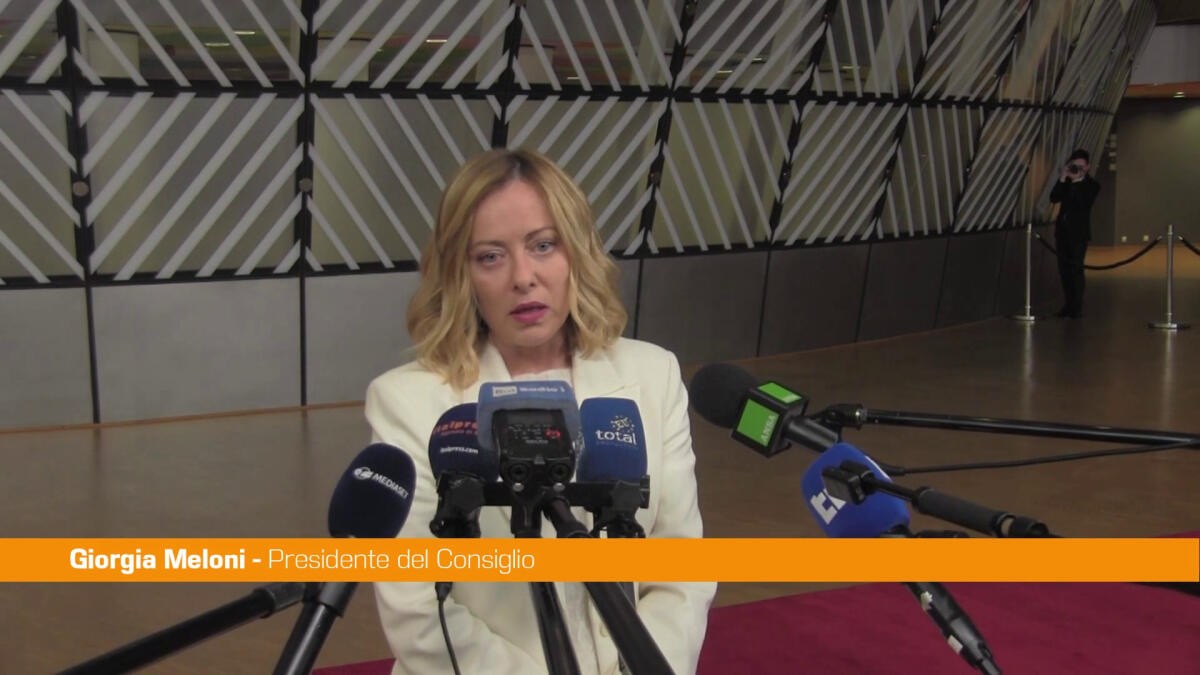 Ucraina, Meloni "Invio truppe soluzione meno efficace" - 