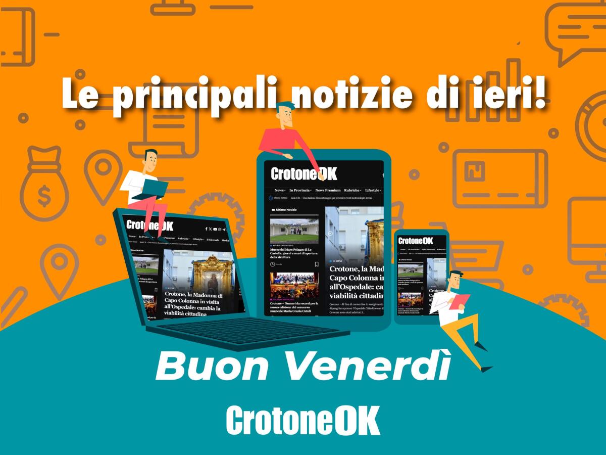 Crotone vola alto e a costi più bassi... Ecco le principali notizie di ieri - 