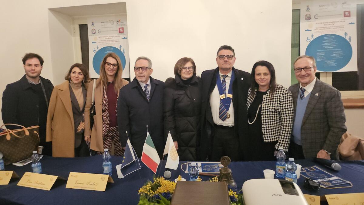 Cirò - Con il Rotary Club si discute di cura e asisstenza delle persone con abilità diversa e delle famiglie - 
