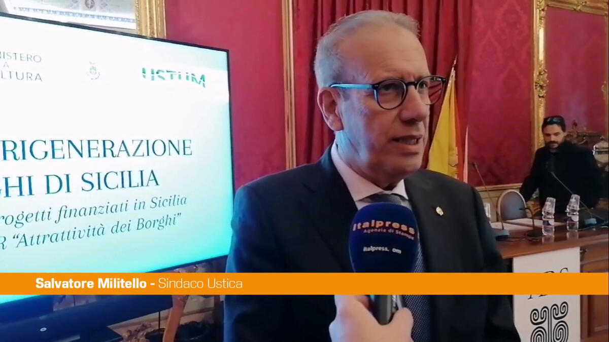 Militello "Pnrr opportunità, Ustica ha presentato progetti validi" - 