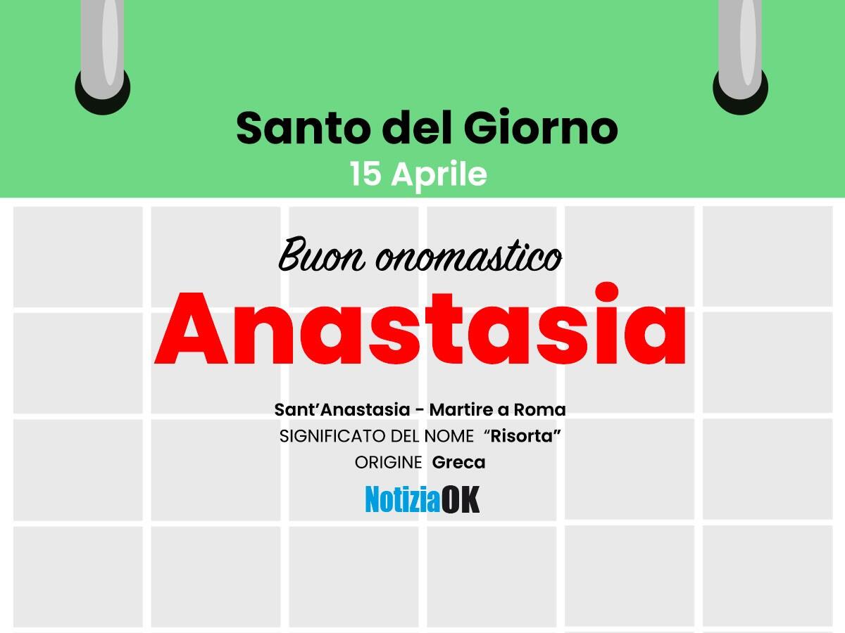 Oggi la Chiesa celebra la memoria di Sant'Anastasia - 