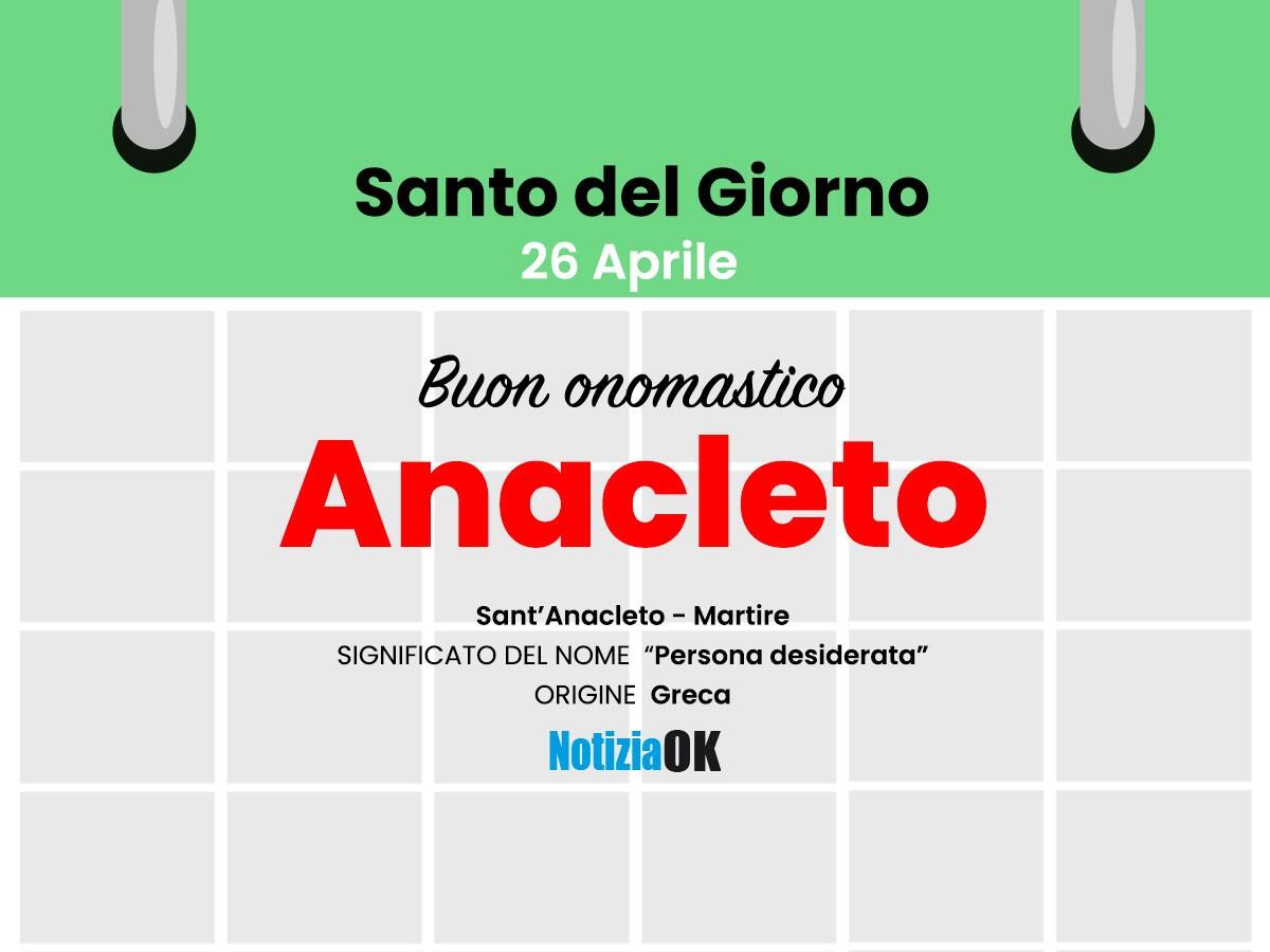 Oggi la Chiesa celebra la memoria di Sant'Anacleto - 