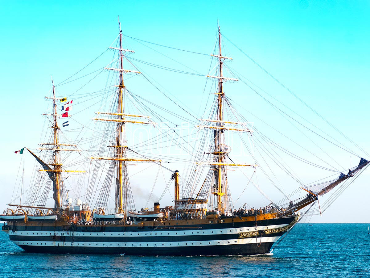 Arriva l'Amerigo Vespucci: il veliero della Marina Militare ormeggerà nel porto di Crotone - 