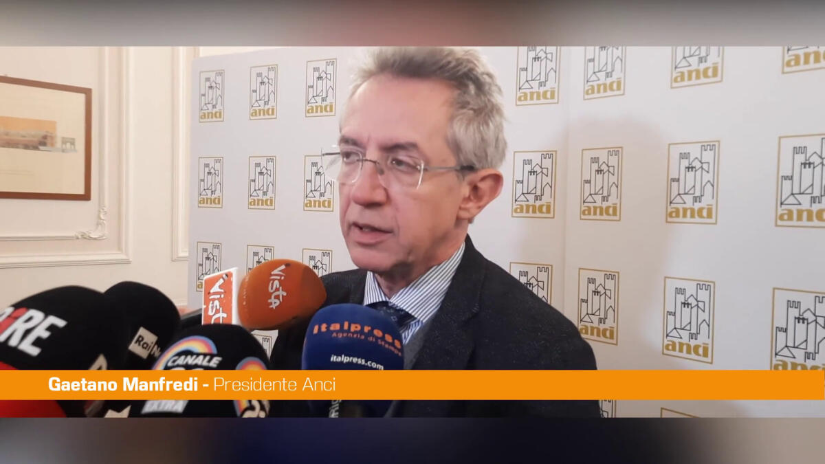 Pnrr, Manfredi "Task force per sbloccare progetti non ancora partiti" -