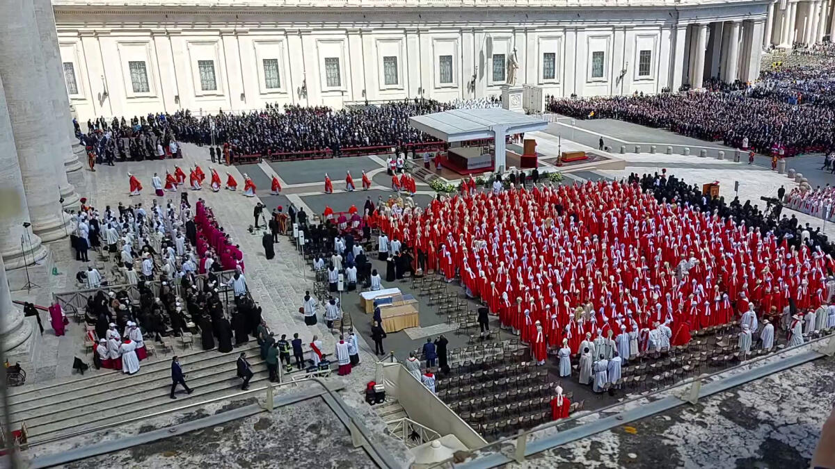 I funerali di Papa Francesco, uno dei momenti più toccanti -