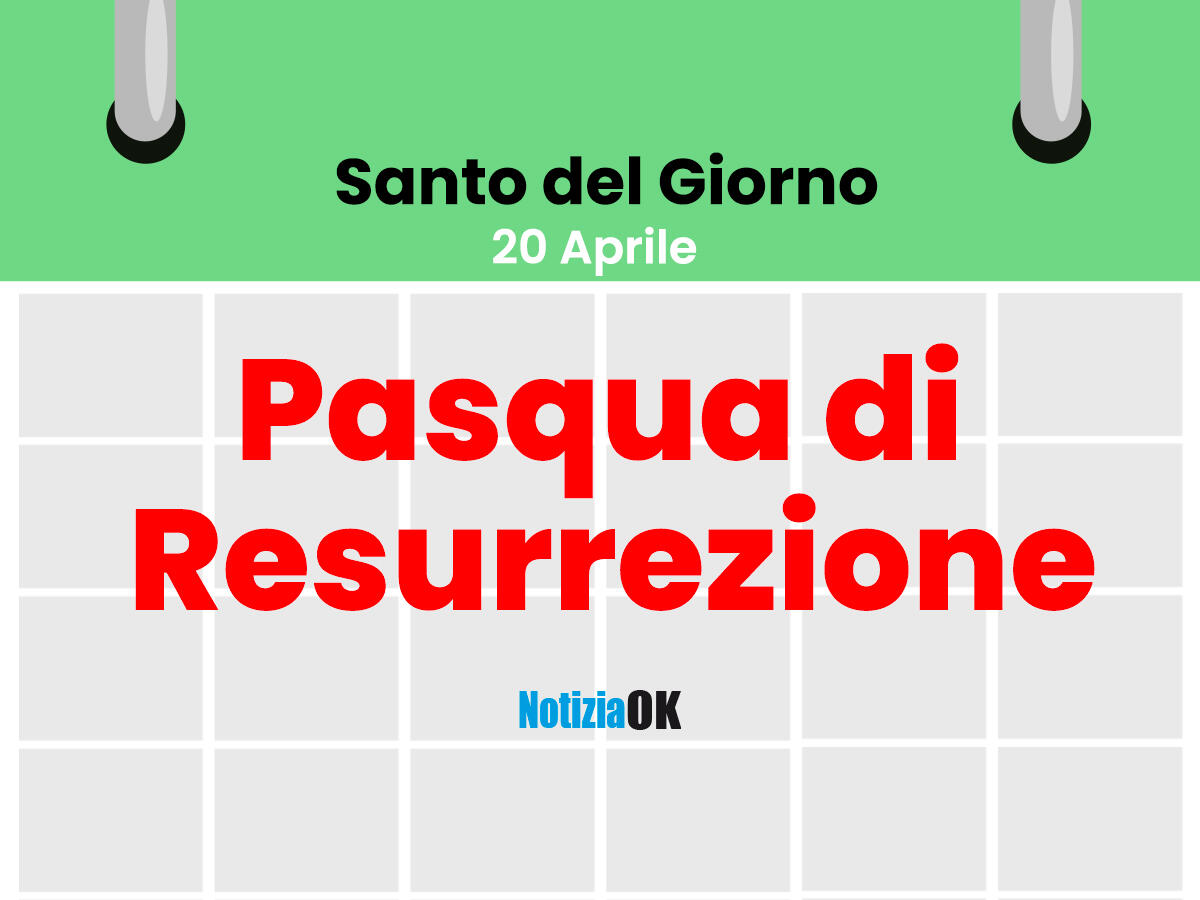 Oggi si celebra la Pasqua di Resurrezione - 