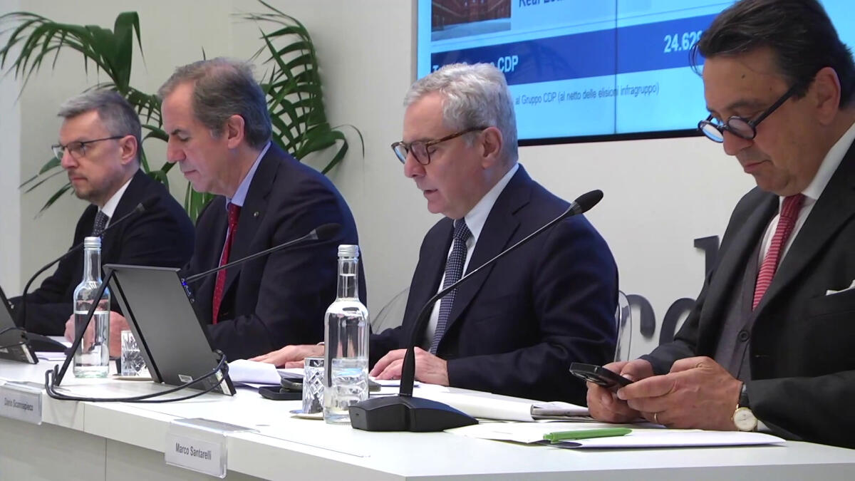CDP, nel 2024 utile netto da record a 3,3 mld -