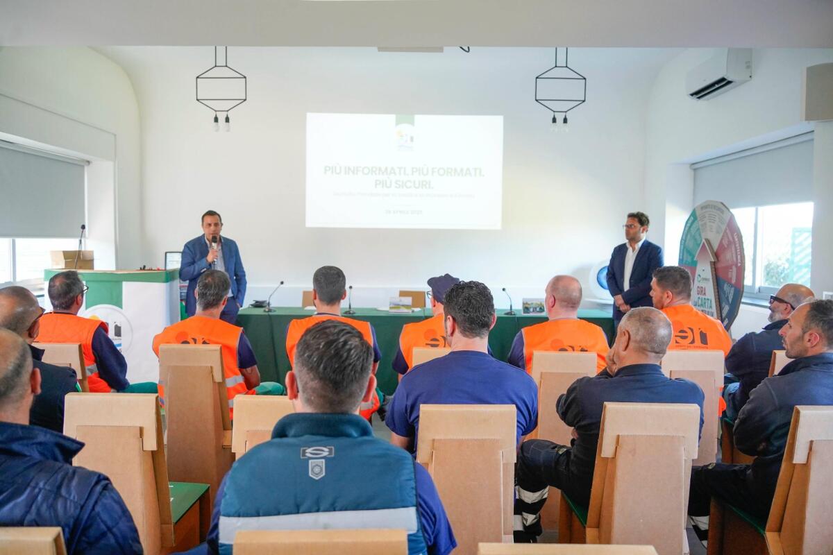 EcoRoss premia 18 lavoratori per l'impegno nella sicurezza sul lavoro -