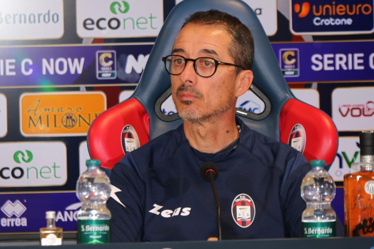 #CrotoneFoggia | Mister Longo: "Sarà una gara insidiosa, siamo però una squadra forte che può dire la sua" - 
