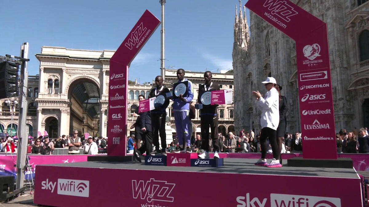 "Cuori Olimpici" a Milano con la Wizz Air Marathon -