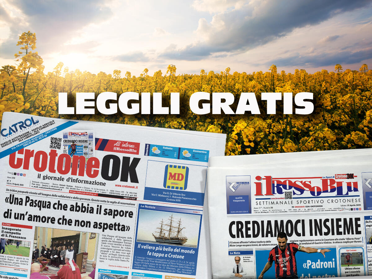CLICCA QUI QUI E LEGGI SUBITO CROTONEOK - 