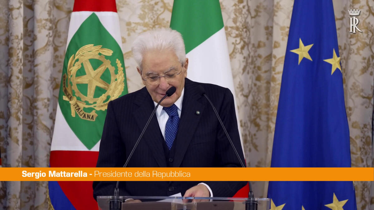 Mattarella riceve delegazione della Fondazione per la Sussidiarietà - 