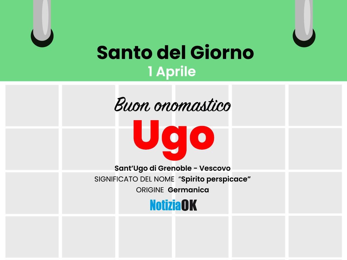 Onomastico: il Santo del è Sant'Ugo - 