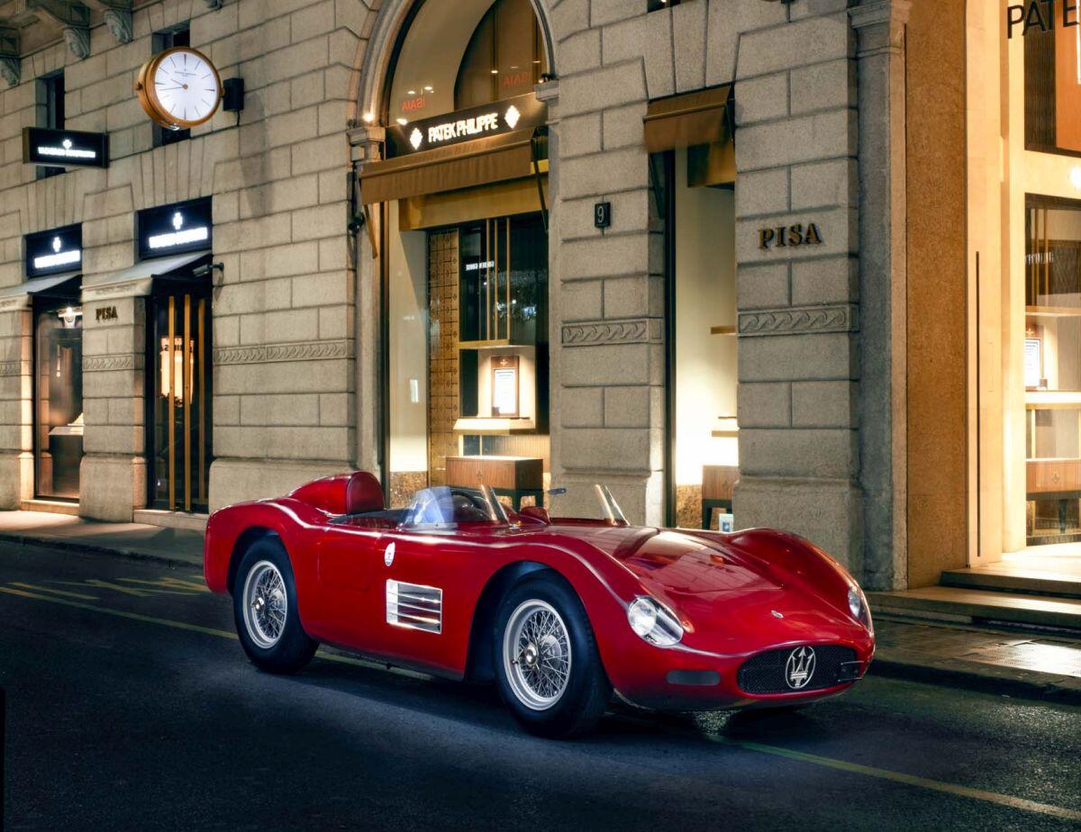 Maserati 200S in mostra presso l’Automotive Gallery Larusmiani -