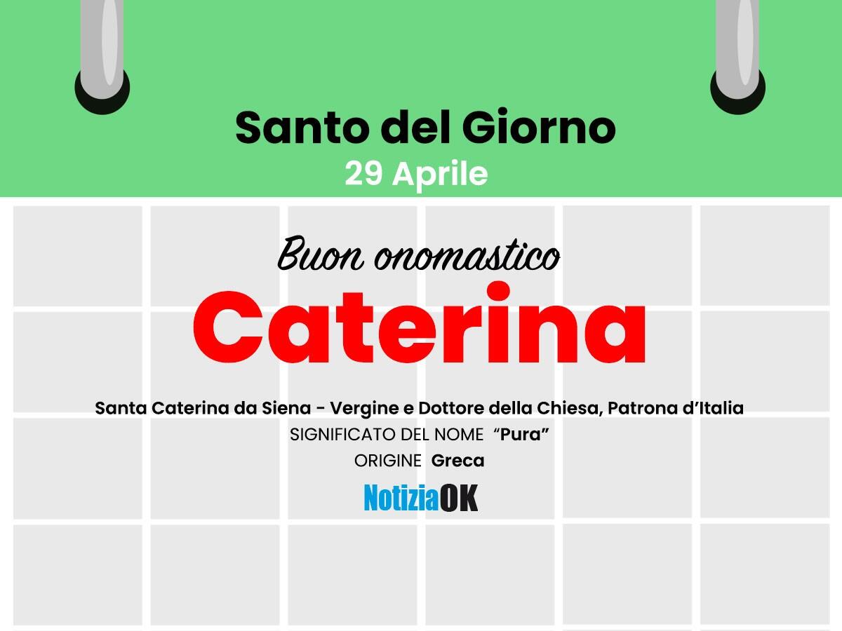 Onomastico: il Santo del giorno è Santa Caterina da Siena - 