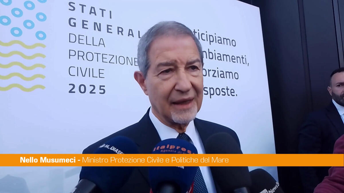 Musumeci "Anticipare i cambiamenti del clima facendo prevenzione" -