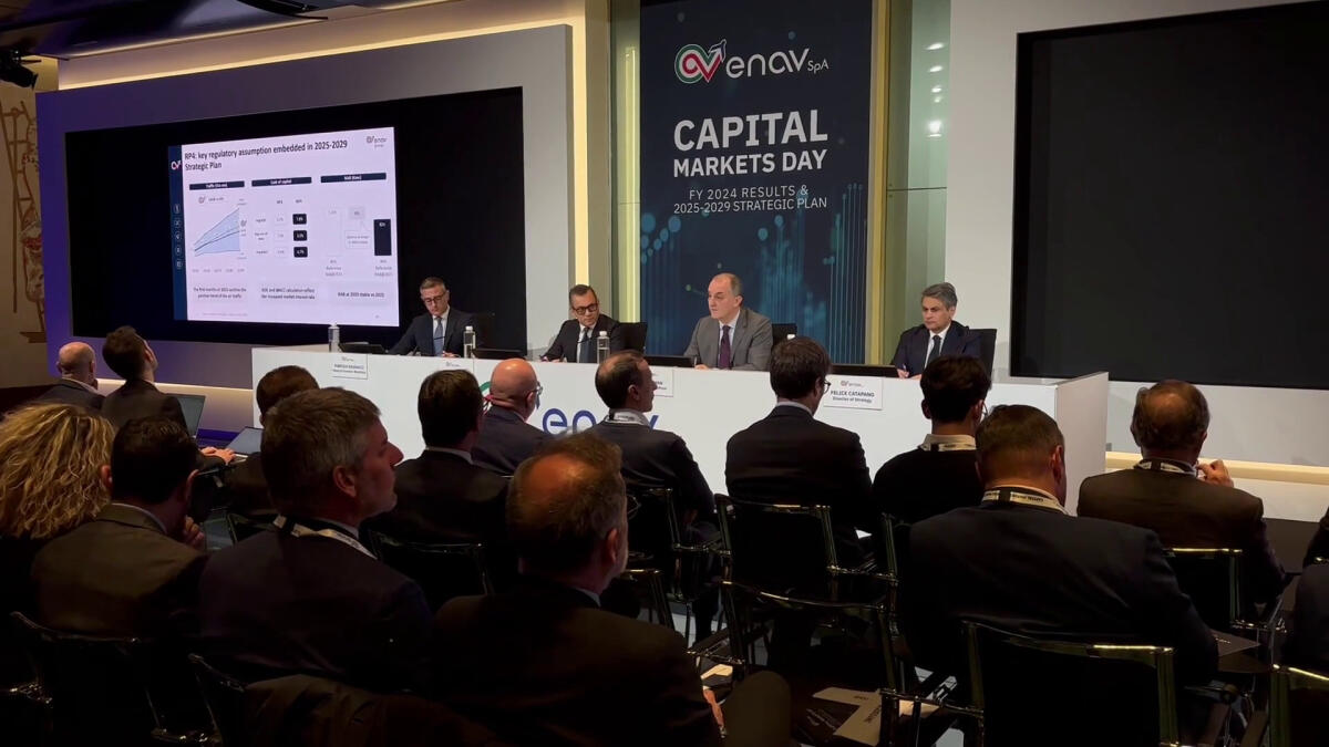 Enav, investimenti per 570 mln nel Piano industriale 2025-2029 -