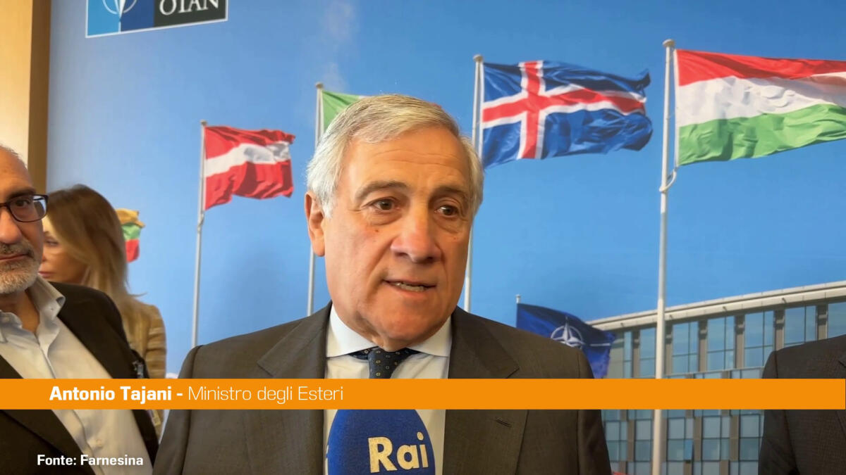 Ucraina, Tajani "Con alleati ribadita una identità di vedute" - 