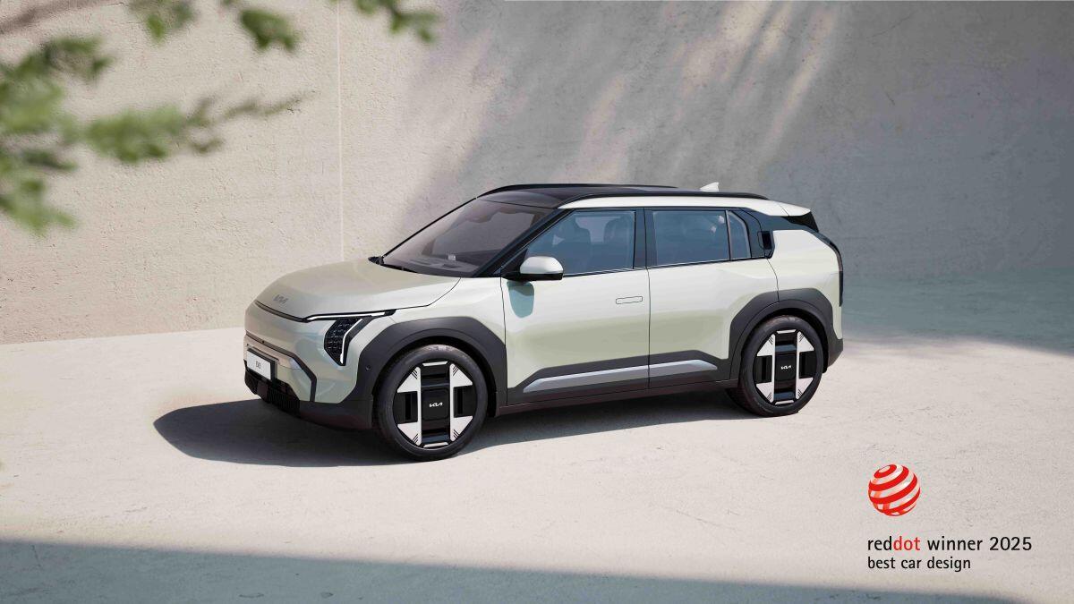 Kia EV3 si aggiudica il premio Red Dot “Best of the Best” -