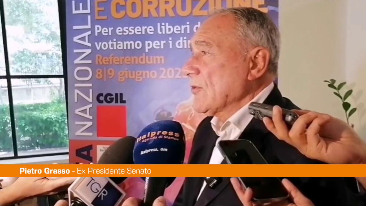 Grasso "Non si parla più di mafia, sembra quasi che non esista più" - 