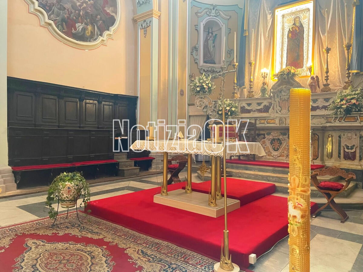 Crotone - Momento di preghiera per Papa Francesco nella chiesa dell’Immacolata - 