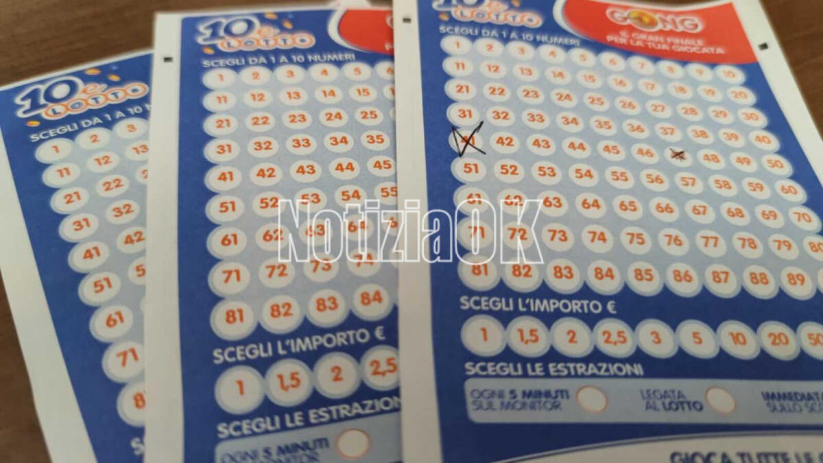 10eLotto: a Belvedere Marittimo colpo da 20mila euro -