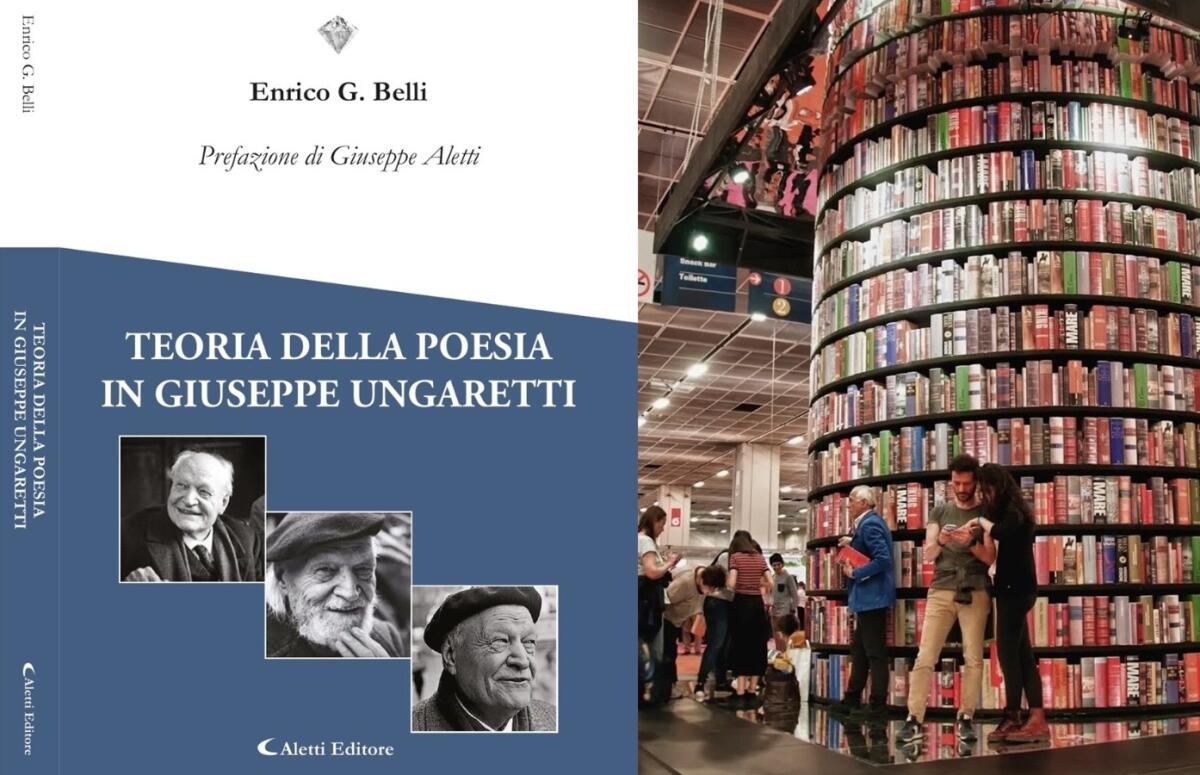 Cosenza - Enrico Belli al Salone del Libro di Torino con un saggio su Ungaretti - 