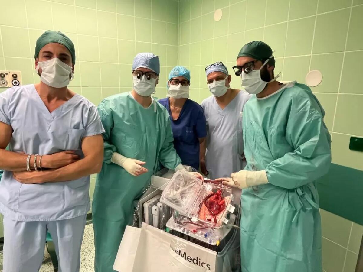 Ismett, un cuore arrivato da Praga consente a un cardiopatico siciliano di tornare a una vita normale - 