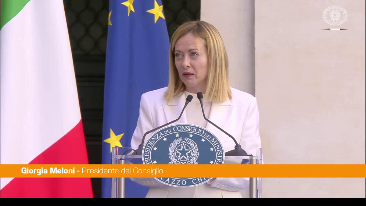 Dazi, Meloni "Se serve, ci saranno risposte adeguate" -