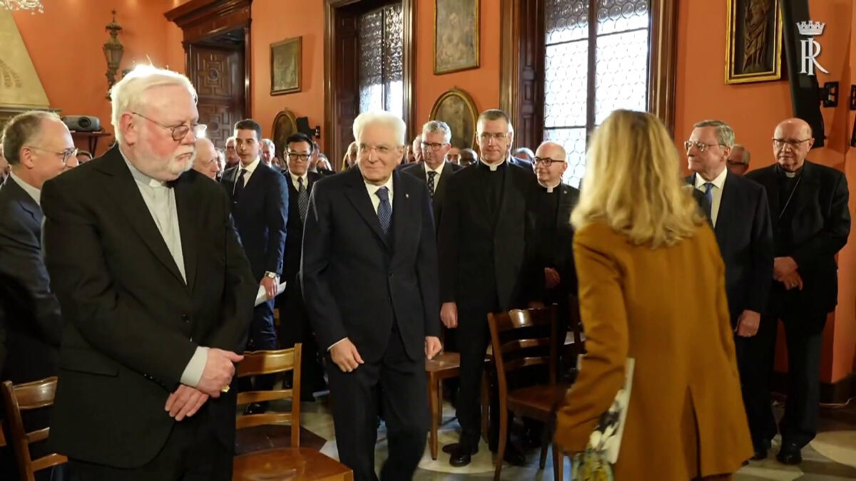 Mattarella alla cerimonia dei 175 anni di Civiltà Cattolica -